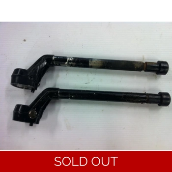 1983 Honda CBX550 Clip-on Handlebars - Pair